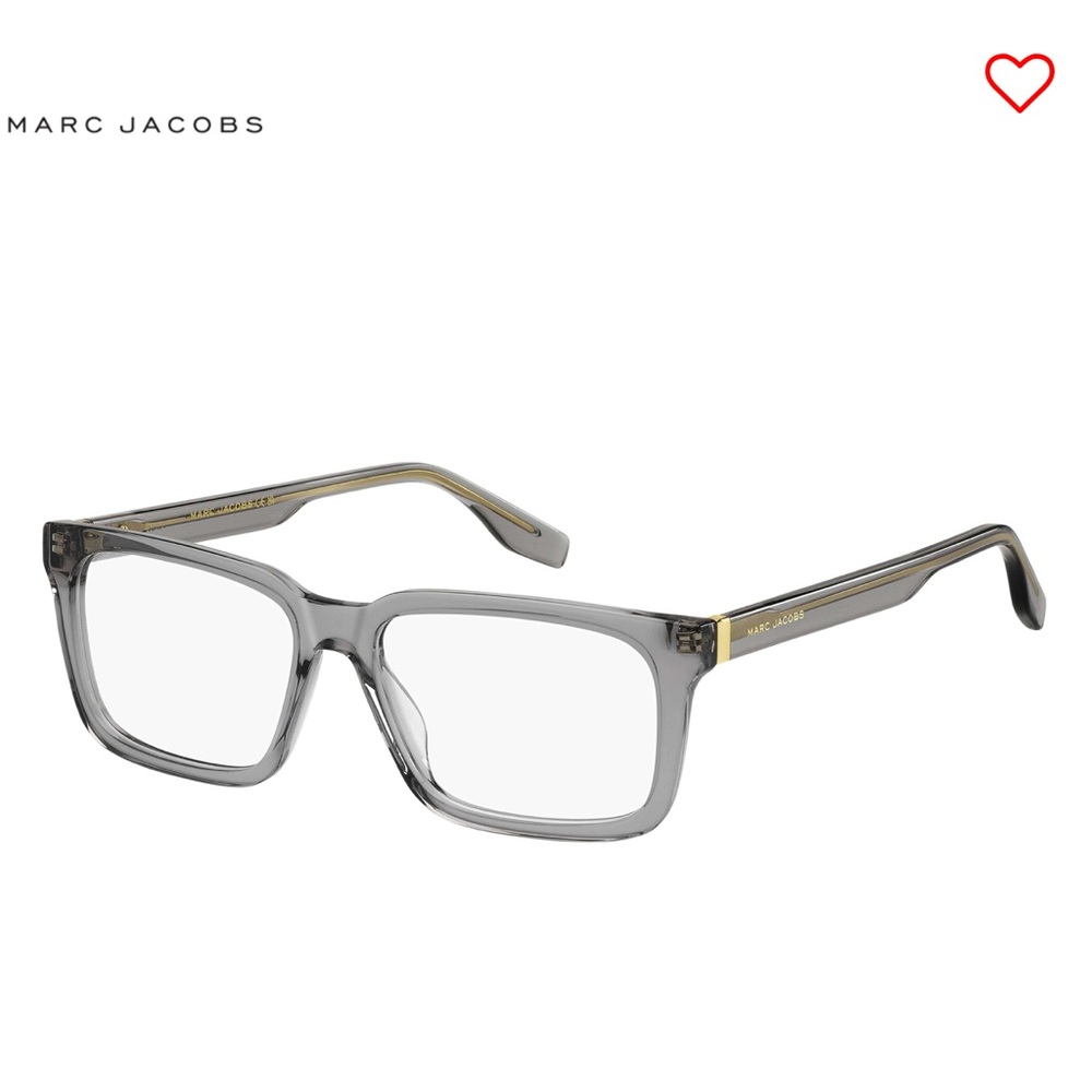 Marc Jacobs Transparent Gray Eyewear